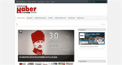 Desktop Screenshot of bodrumhaber2000.com